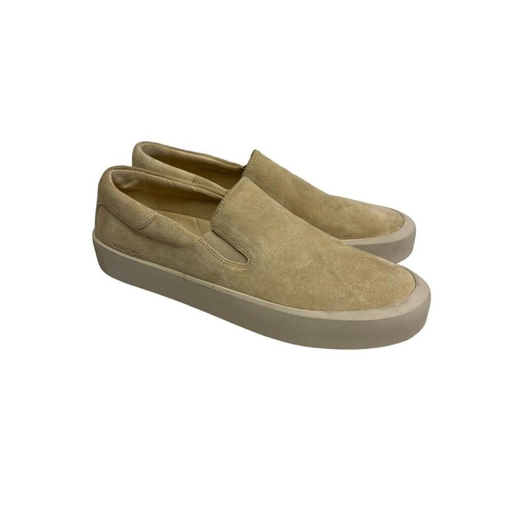 Vince Sneakers Women's Shoes Size 9.5 Suede Slip On Low Top Casual Cushioned